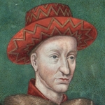 Portrait de Charles VII, collection Gaignières