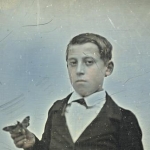 Jeune garçon au papillon, 1847