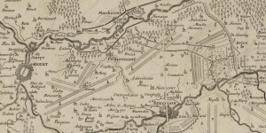 Plan de la bataille de Denain, 1712