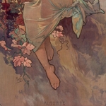 Mucha, Les Saisons, 1896
