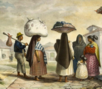 Femmes Cabocles, blanchisseuses à Rio de Janeiro, Jean-Baptiste Debret, 1834-1839<br>============================ 