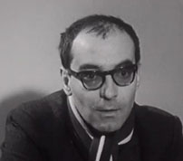 Jean-Luc Godard dans L'Homme et les images, réalisation de Georges Gaudu<br>============================