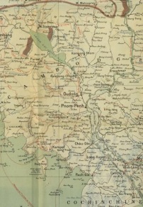 Carte de l'Indochine française, 1913<br>============================