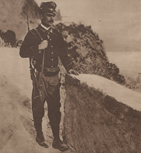 Les premiers soldats mobilisé,Le Miroir, 23 mai 1915<br>============================
